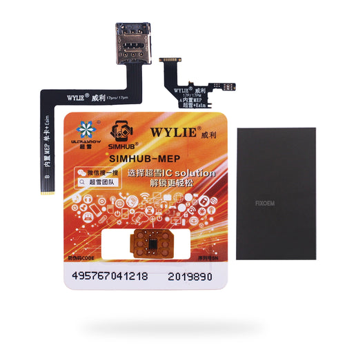 Flex MEP Convertidor ESIM a Sim Fisico Iphone Lector Sim 17 Pro/17 Pro Max Wylie Mep + Esim