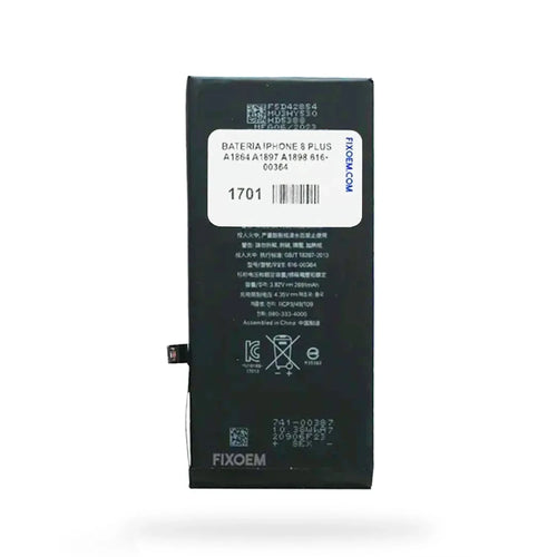 Bateria Iphone 8 Plus A1864 A1897 A1898 616-00364