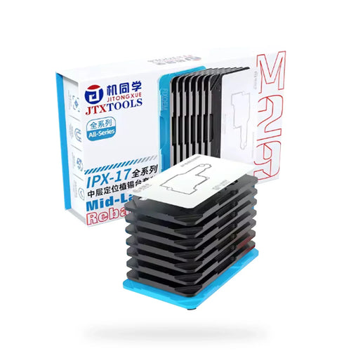 Plataforma Magnetica Stencil Reballing Iphone X - 17 Jtx M29