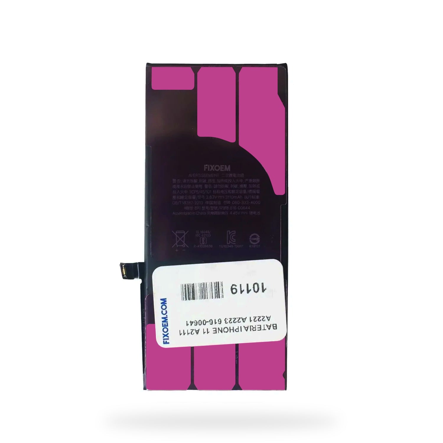 Battery Iphone 11 A2111 A2221 A2223 616-00641 – FixOEM:Refaccion