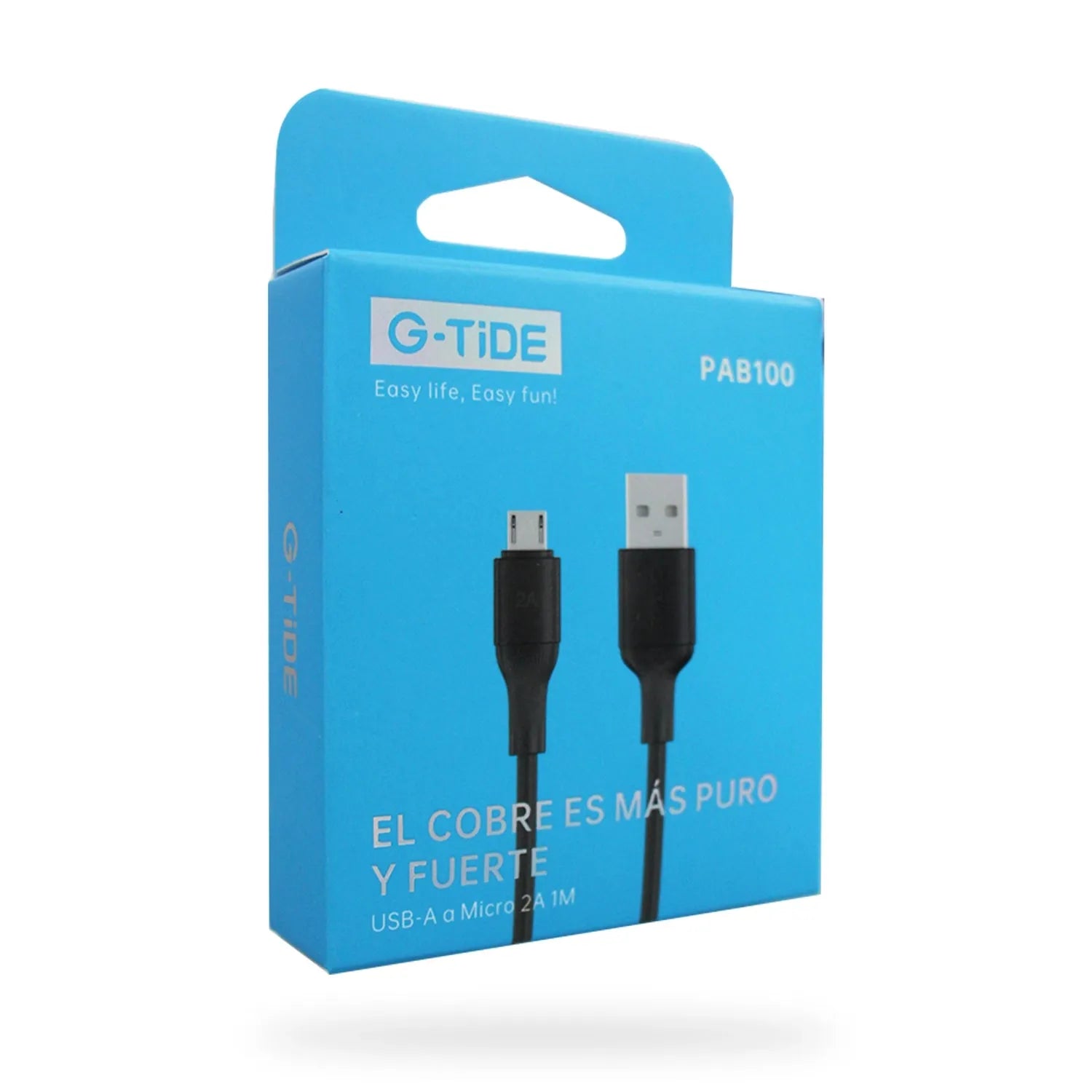 Cable Usb A V8 Negro Pab100 G-TiDe