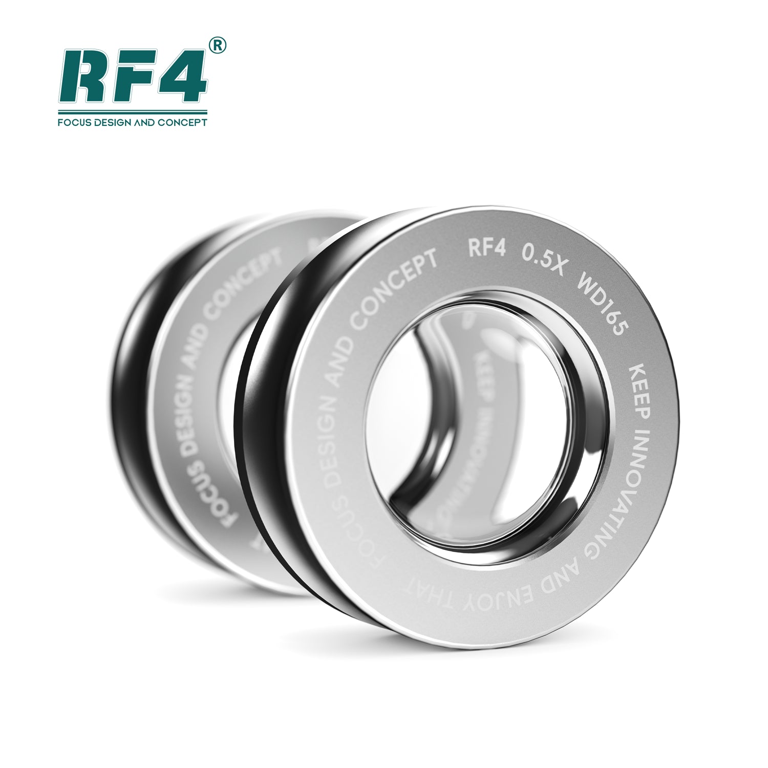 Barlow Lente Auxiliar Microscopio RF4