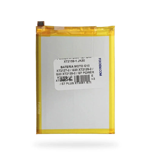 Bateria Moto G10 / G20 / G30 / G7 Power / G8 Power Lite / G9 Play / E7 Plus / E7I Power / E40 / One Fusion / G Power / E7 Power / G31 / G51 5G / E40 / G Play 2023  JK50
