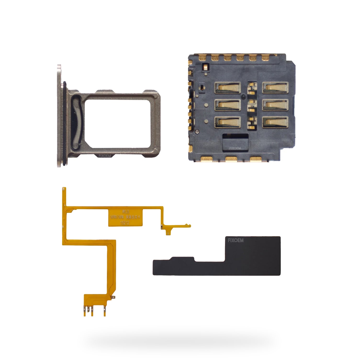 Flex Convertidor Adaptador ESIM a SIM Fisico Lector Sim Iphone 16 Pro/16 Pro Max Wylie