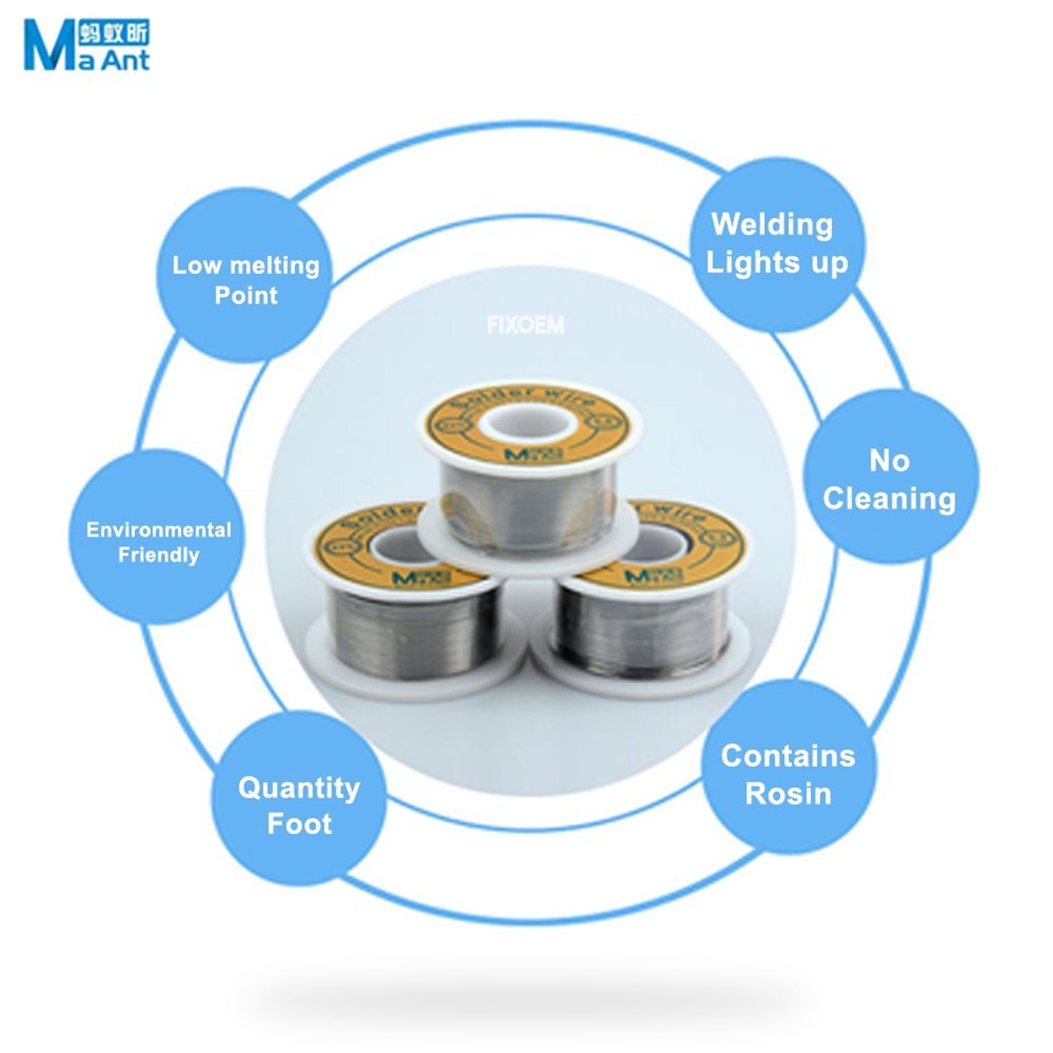 Soldadura 0.3Mm 63% Estaño Ma Ant
