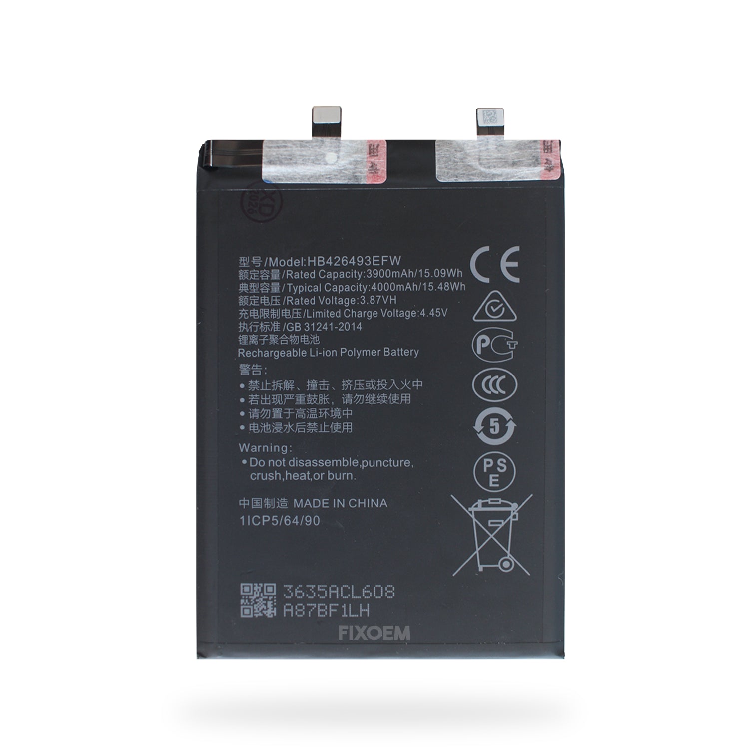 Bateria Huawei Nova 10 Hb426493efw