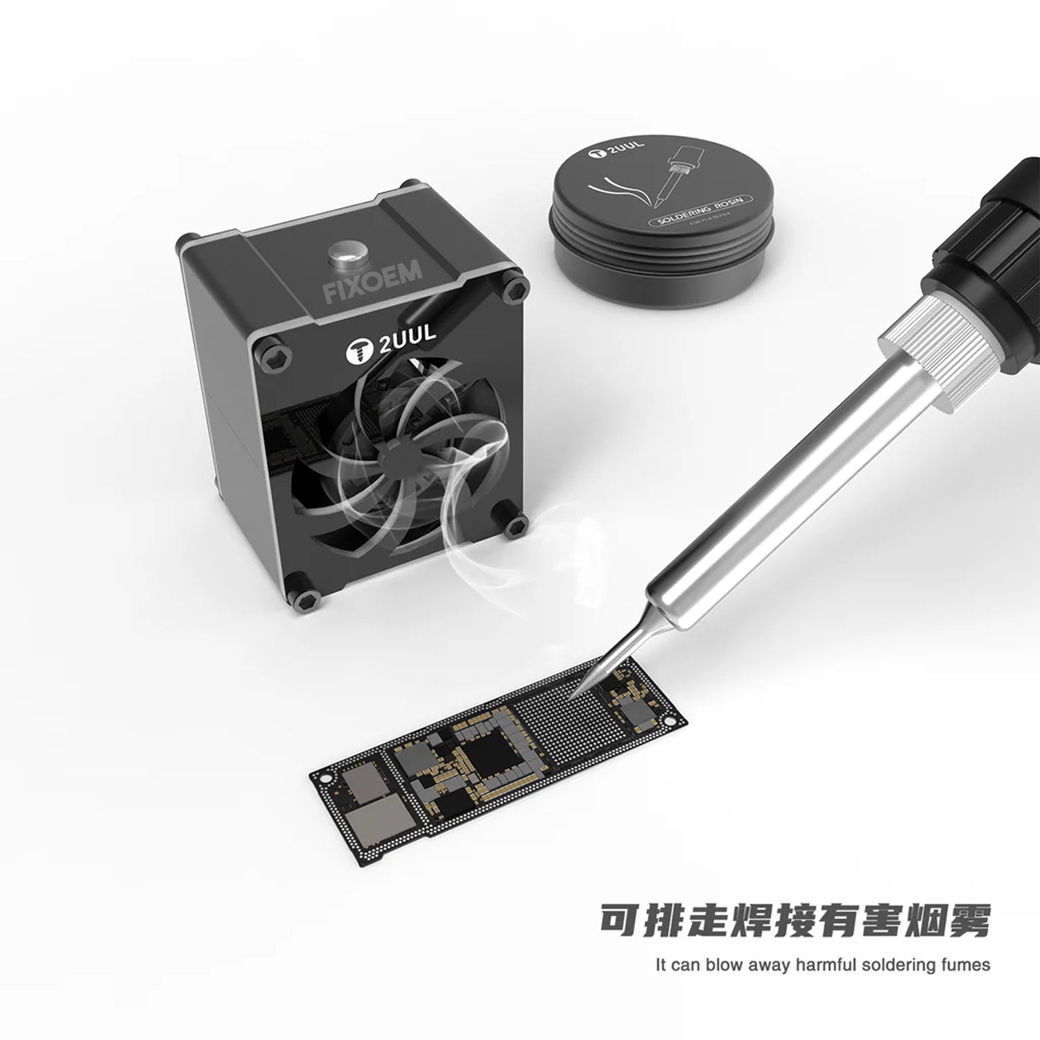 Ventilador Extractor Humo 2Uul Da99