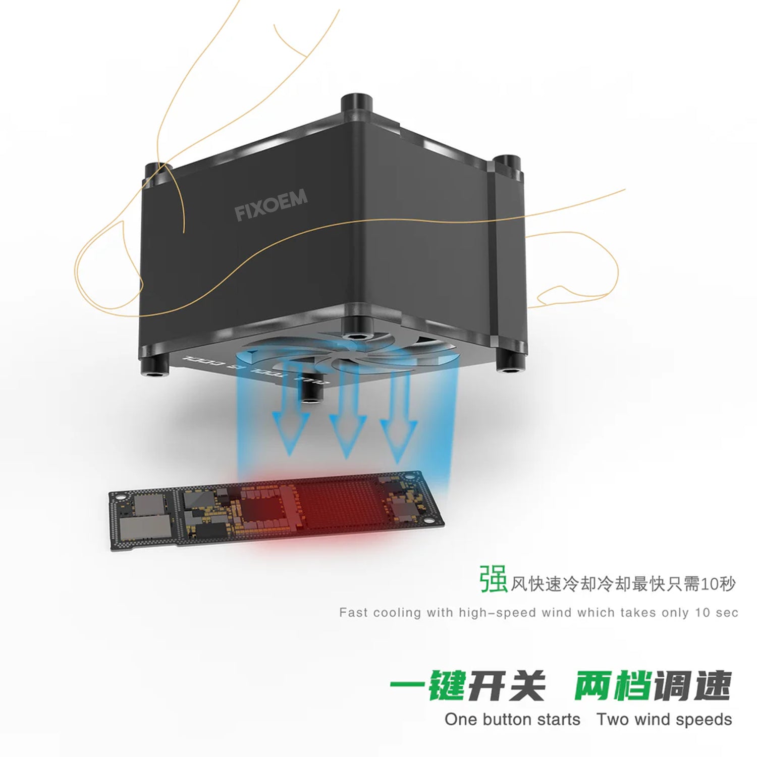 Ventilador Extractor Humo 2Uul Da99