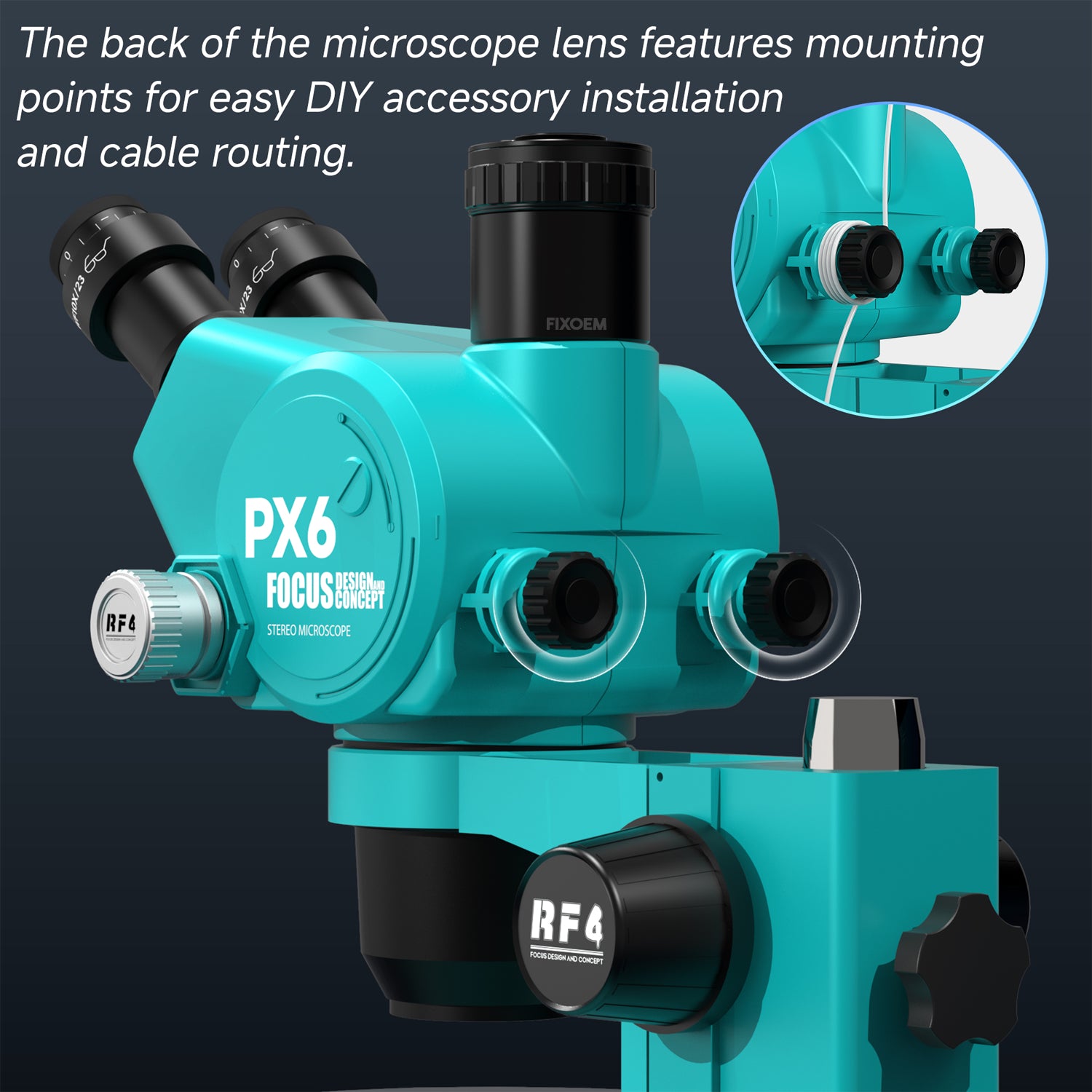 Microscopio Trinocular Rf4 Px 6