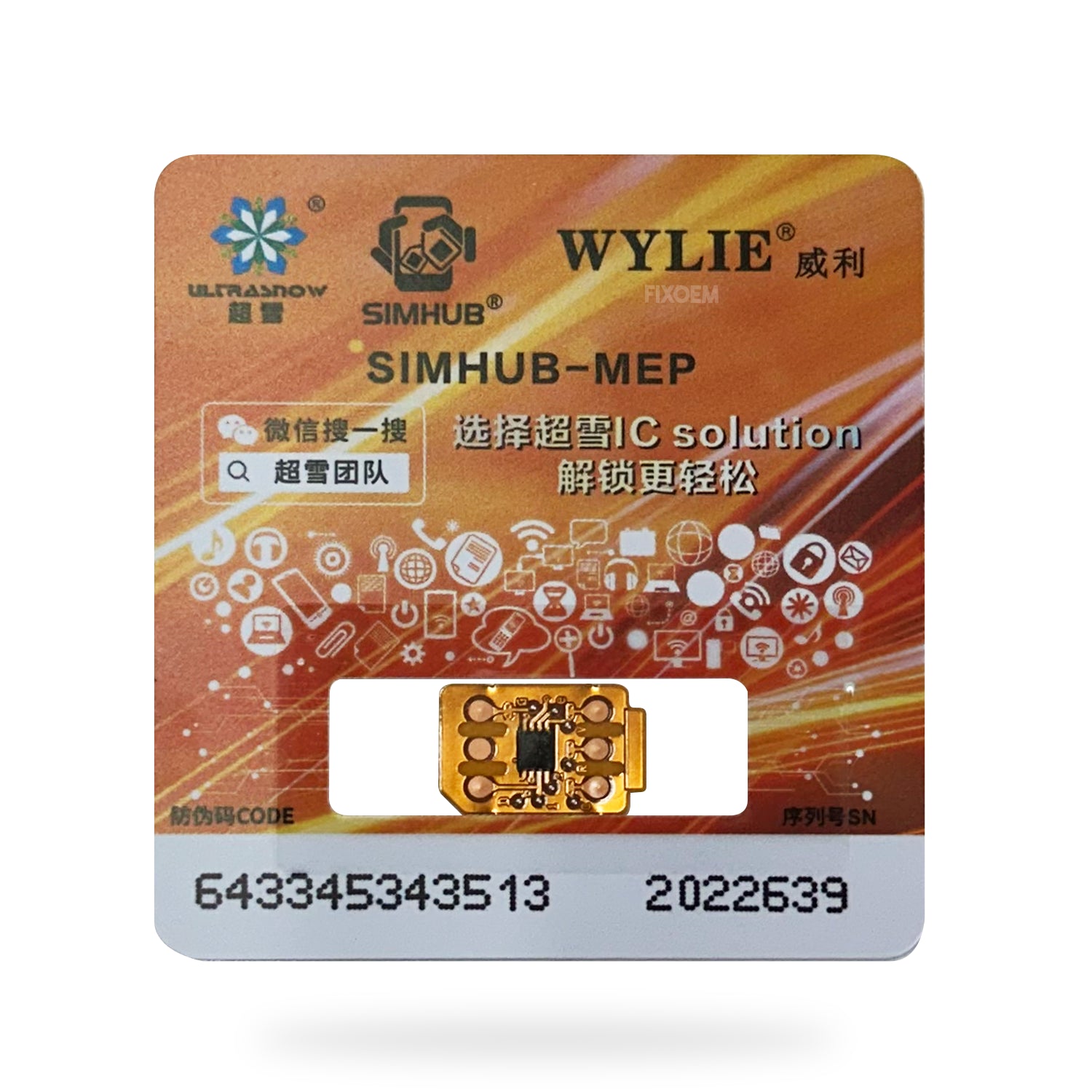 Flex Lector Dual Sim 15 Pro/15 Pro Max Wylie Mep