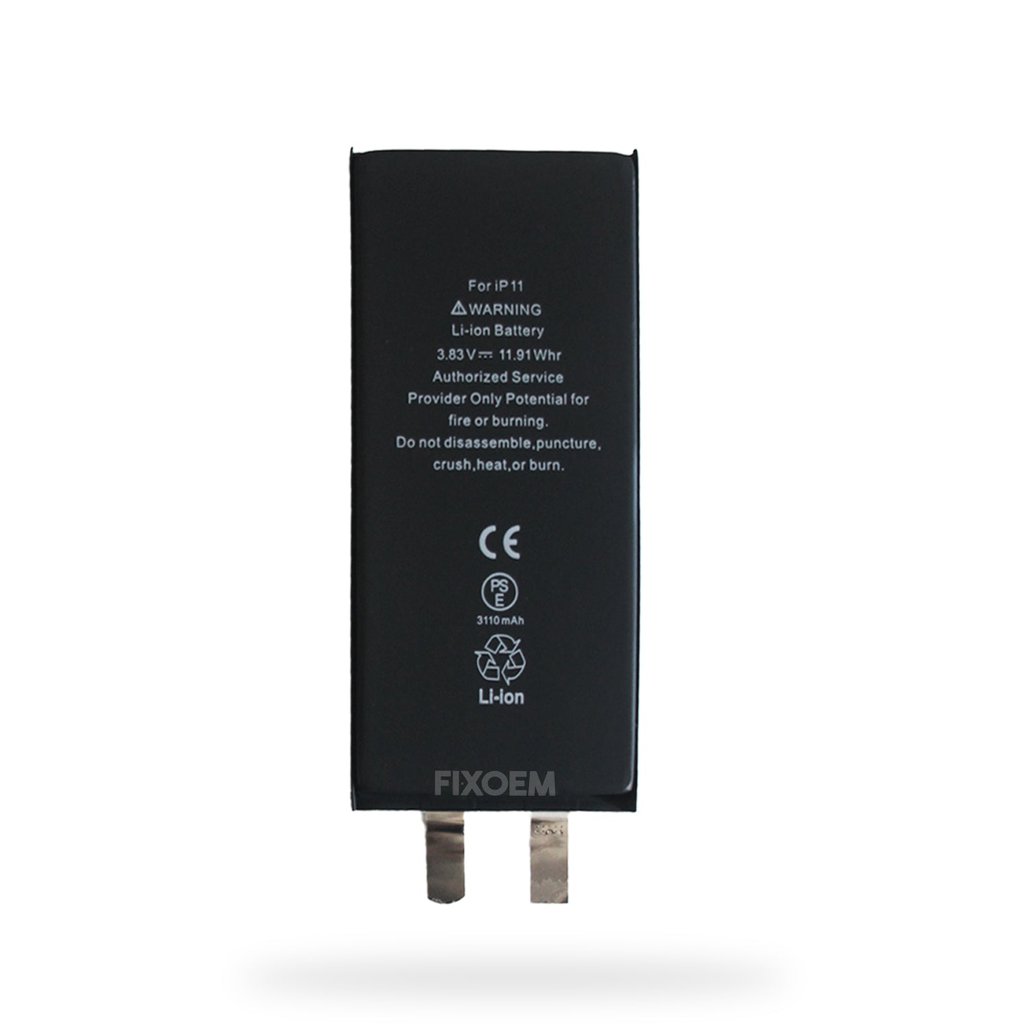 100700I iPhone 11 A2221 64GB 電池96% Battery Iphone 11 A2111 A2221 A2223 616-00641 – FixOEM:Refaccion