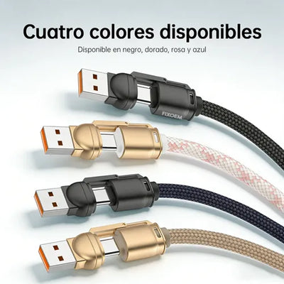 Cable USB G-Tide WC155-3 1.5M 3 en 1