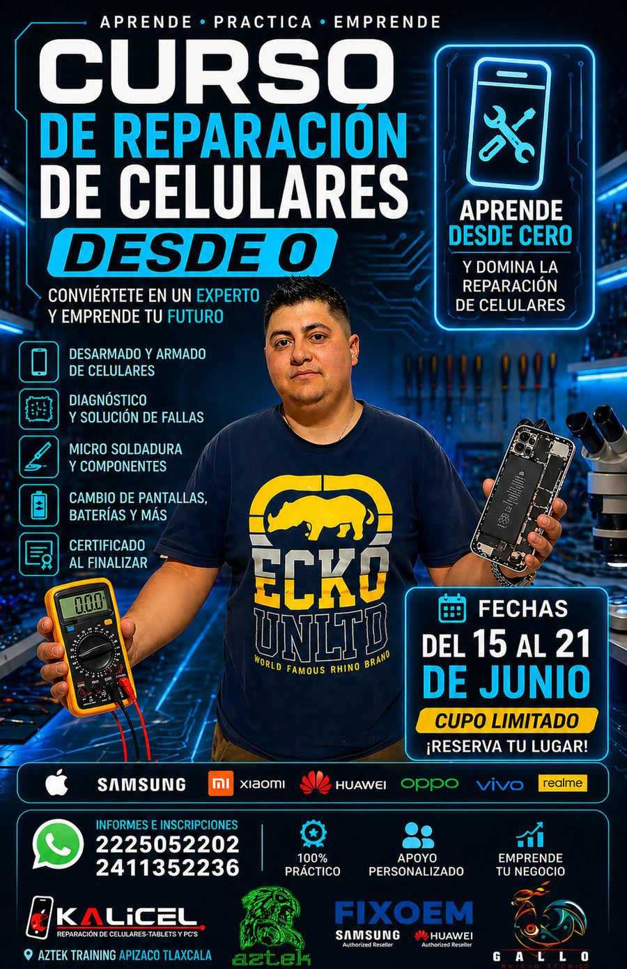 Reparación de celulares desde 0