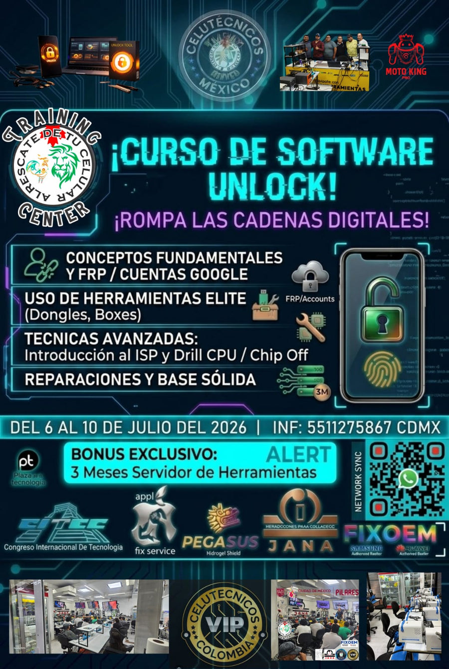 Curso de software unlock