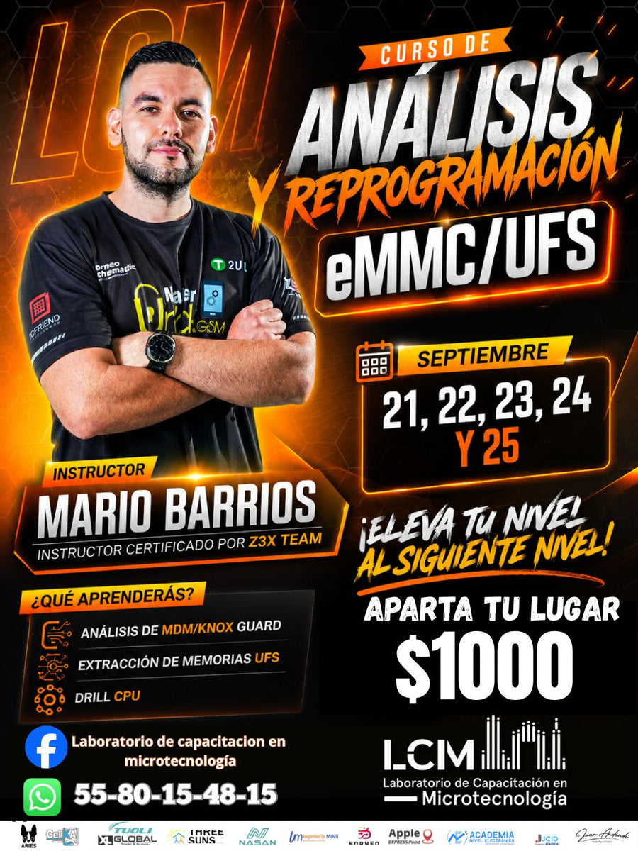 Análisis y reprogramación eMMC/UFS