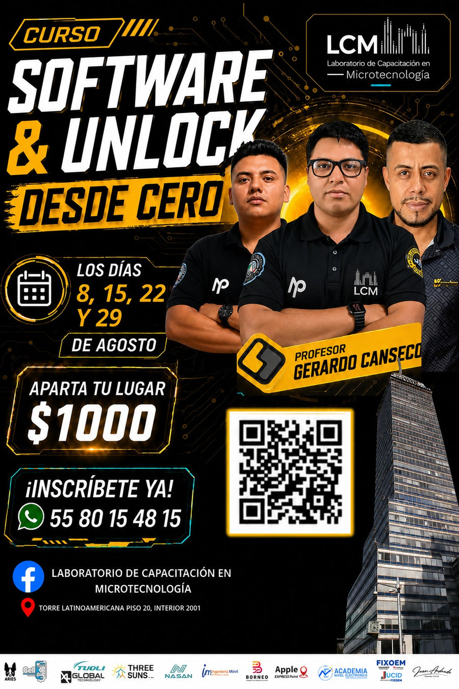 Software & unlock desde cero