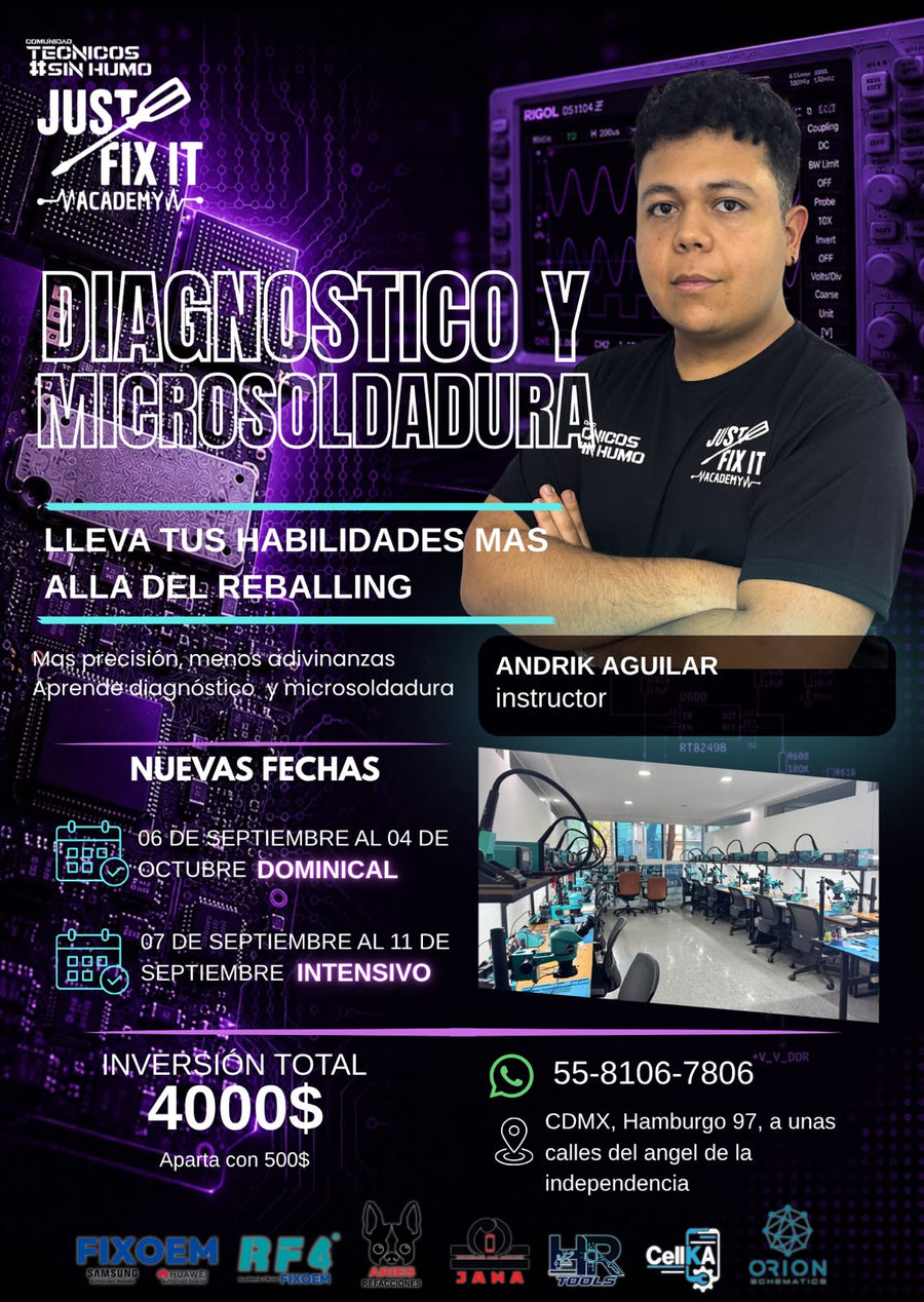 Diagnostico y microsoldadura