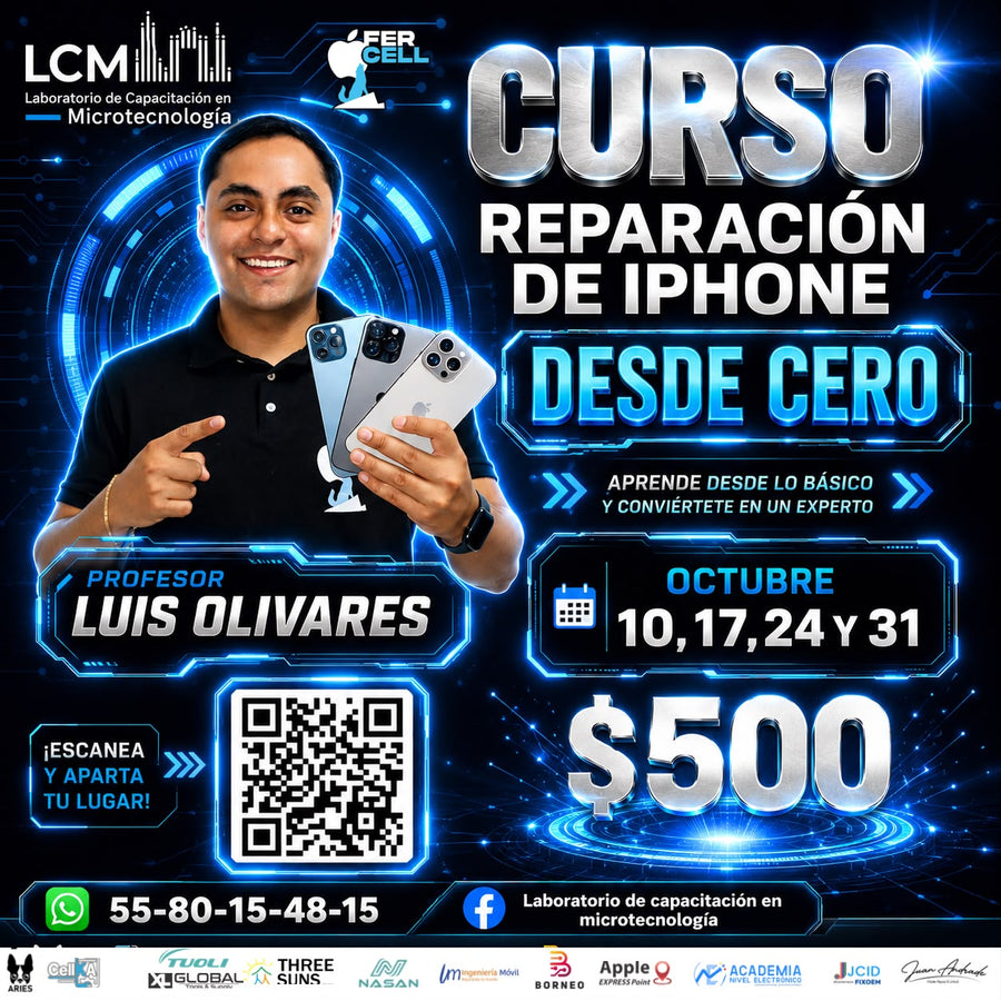 Reparación iPhone desde 0