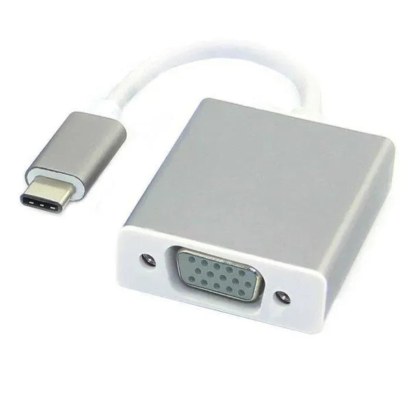 Adaptador Convertidor Monitor Tipo C A Vga |+5,000 reseñas 4.9/5 | recibe express 2 días
