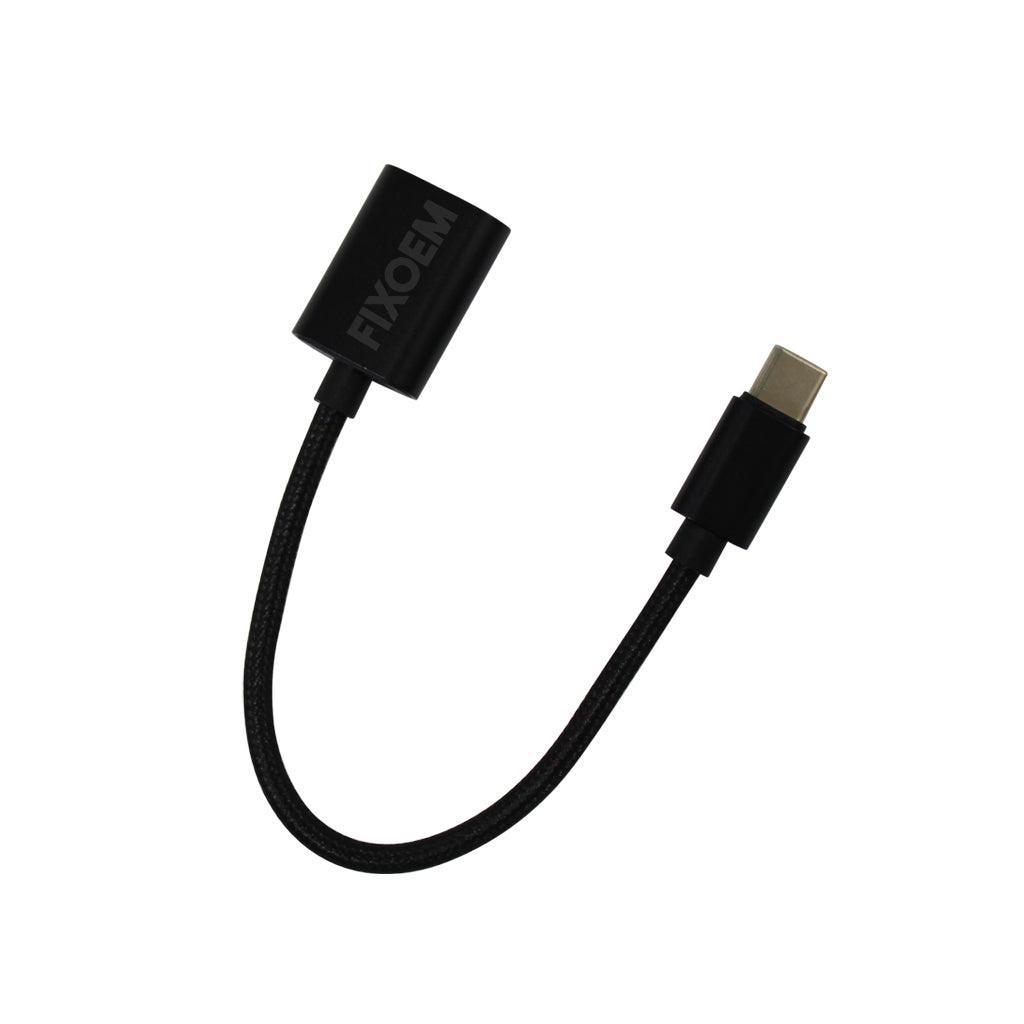 Adaptador Otg Usb A Tipo C Flexible Metal Shell Ky-167 |+2,000 reseñas 4.8/5 ⭐