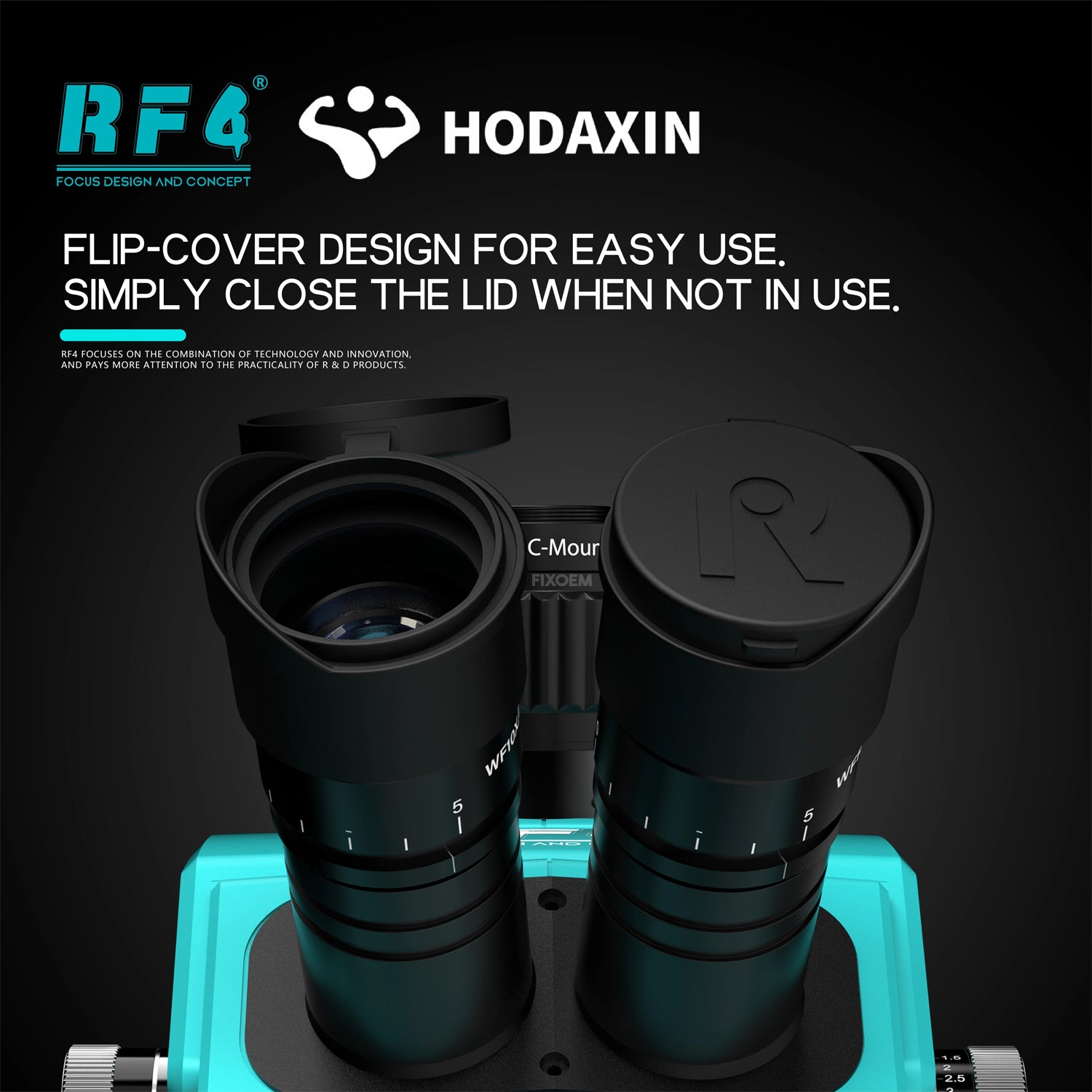 Almohadilla Oculares Miscroscopio Rf4 Rf Em6