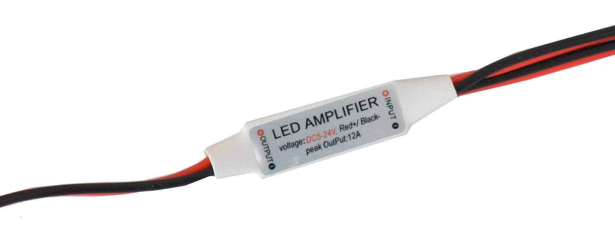 Amplificador Para Tira Led 1 Color Sencillo |+2,000 reseñas 4.8/5 ⭐