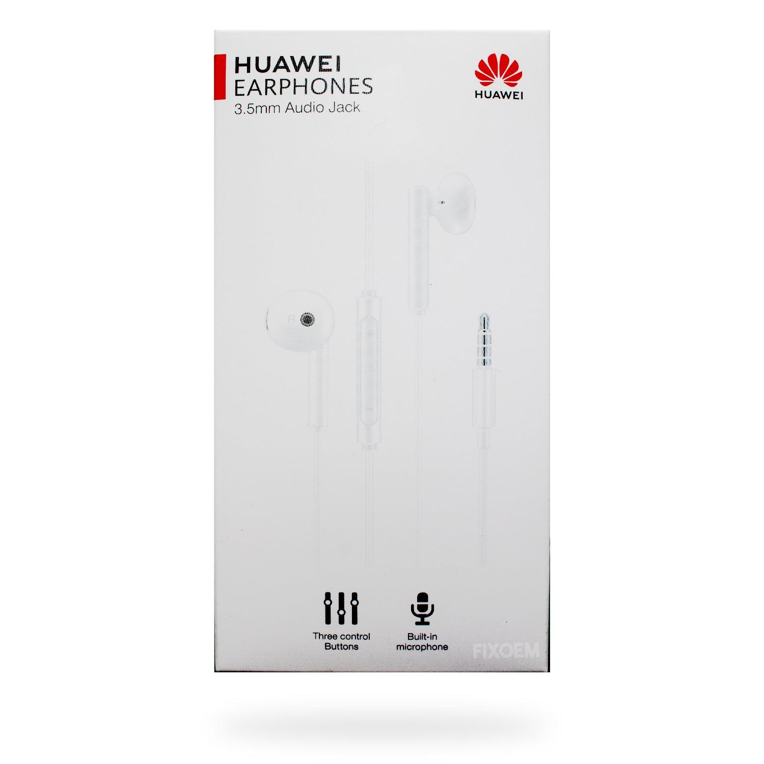 Audifonos Auriculares Huawei Origina Cable Plug 3.5 l Blanco |+2,000 reseñas 4.8/5 ⭐