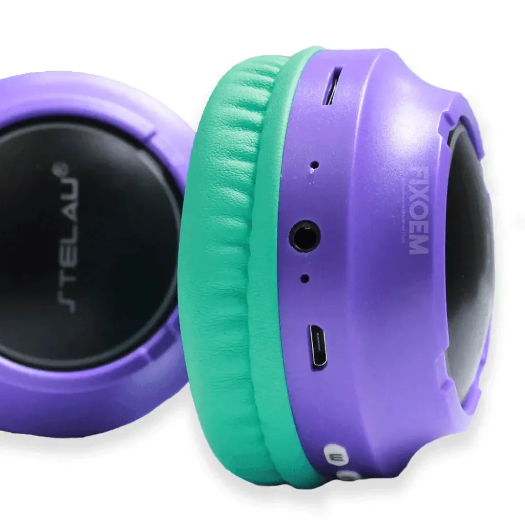 Audifonos Orejas De Gato Bluetooth Led Diadema |+5,000 reseñas 4.9/5 | recibe express 2 días
