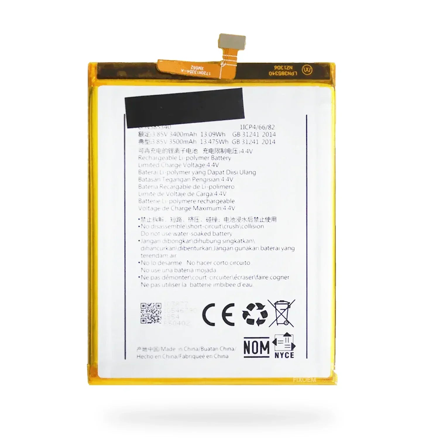 Bateria Hisense F24 / Infinity H11 / H10 Lpn385340. |+5,000 reseñas 4.9/5 | recibe express 2 días