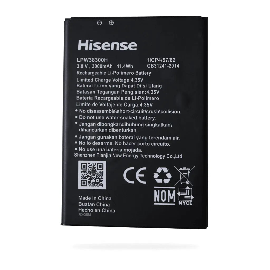 Bateria Hisense H30 Lite Hlt223E / F19 Hlte223E-40 Lpw38300H. |+2,000 reseñas 4.8/5 ⭐