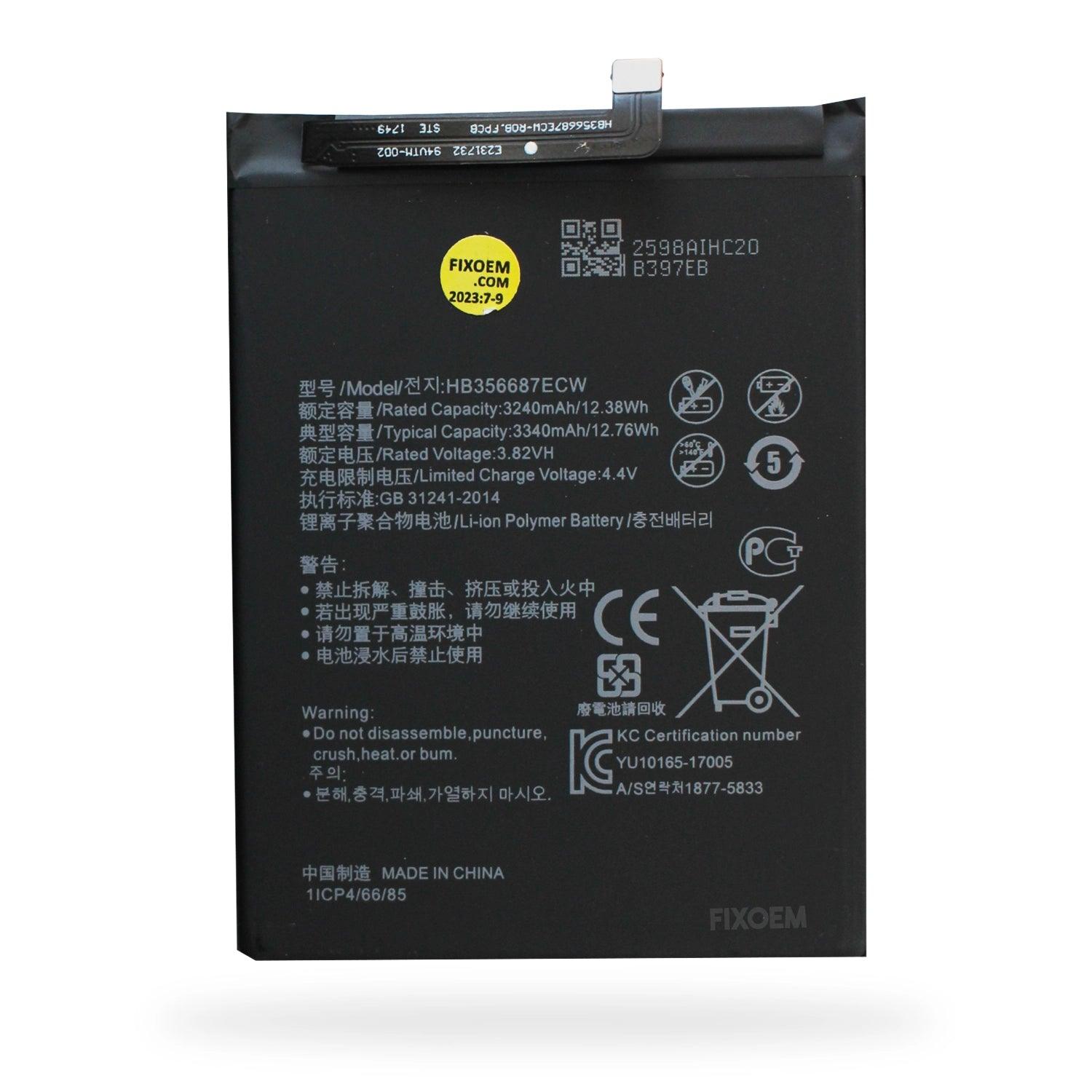 Bateria Huawei Mate 10 Lite Rne-L01/ P10 Selfie Bac L03 / P30 Lite Mar-Lx3A Hb356687Ecw |+2,000 reseñas 4.8/5 ⭐