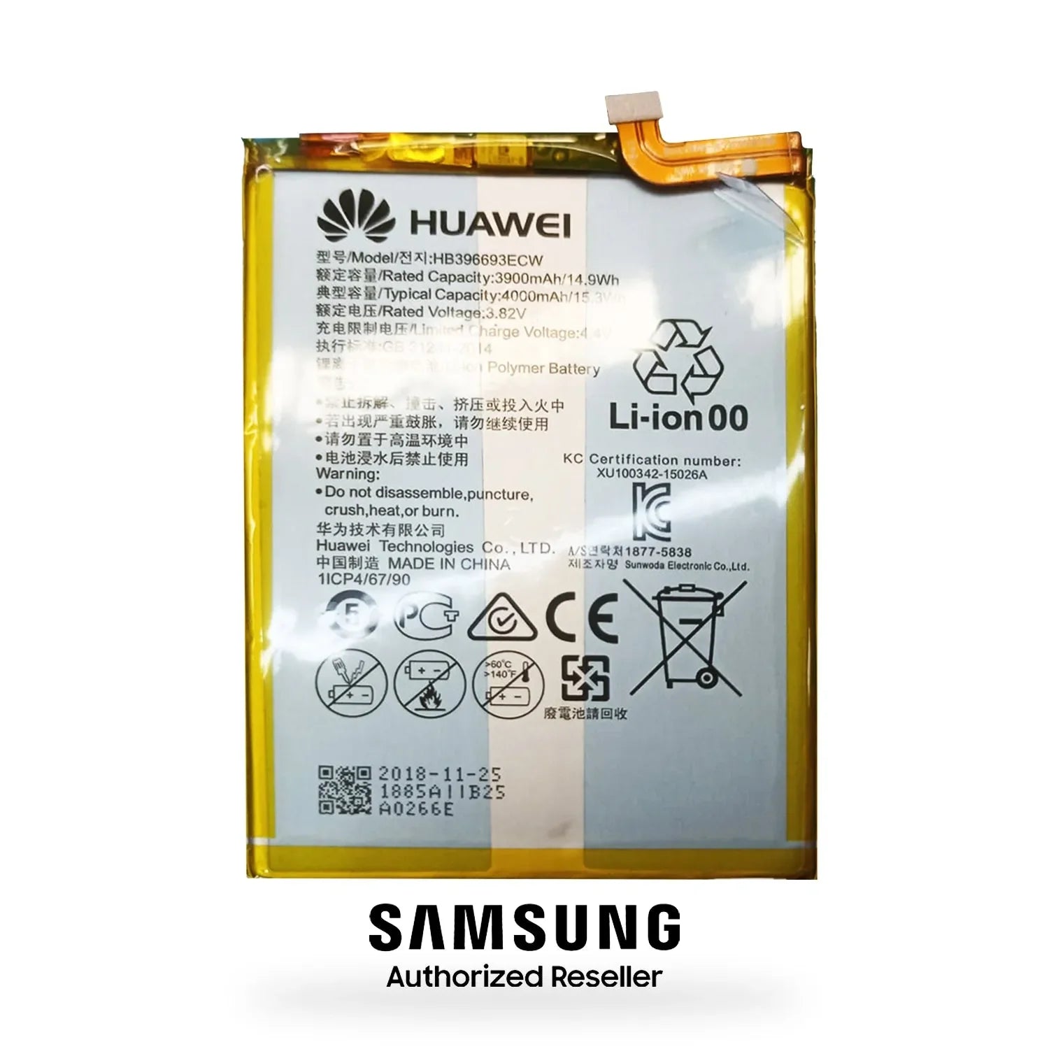Bateria Huawei Mate 8 Nxt-L09 Hb396693Ecw. |+5,000 reseñas 4.9/5 | recibe express 2 días