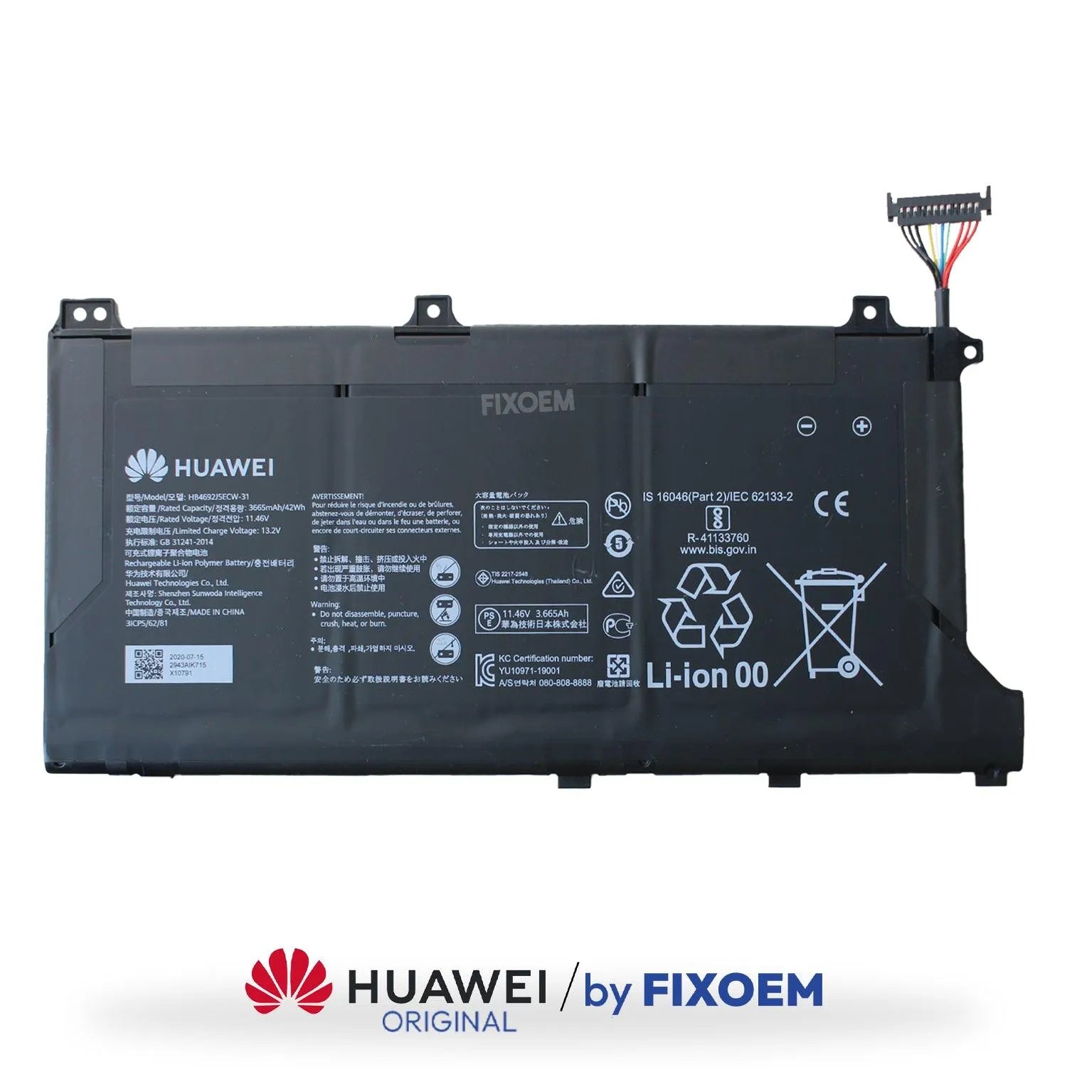 Bateria Huawei Original Matebook D15 HB4692J5ECW-31 |+2,000 reseñas 4.8/5 ⭐