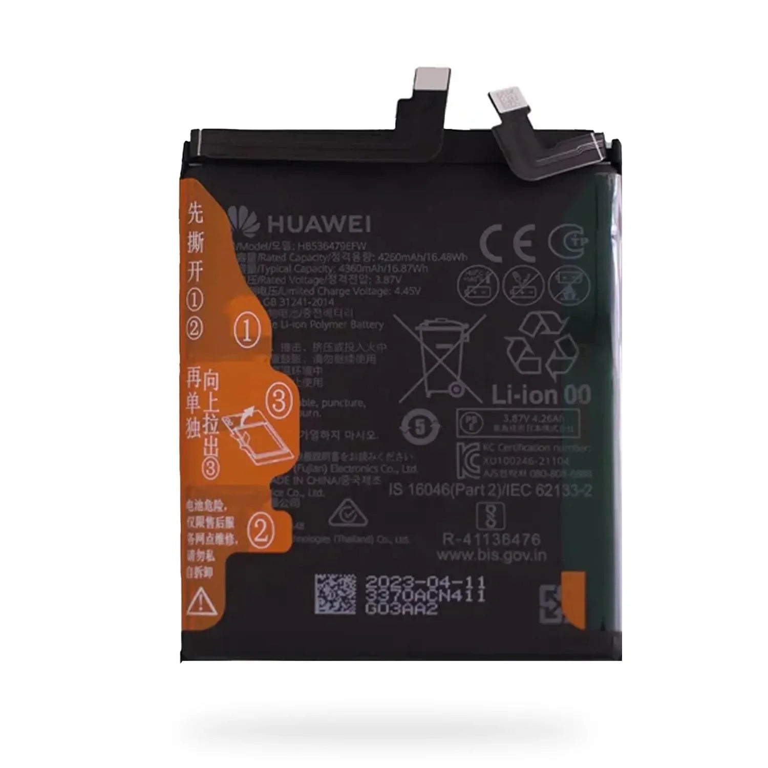 Bateria Huawei Original P50 Pro Jad-Al00, Jad-Al60 Hb536479Efw Original |+5,000 reseñas 4.9/5 | recibe express 2 días