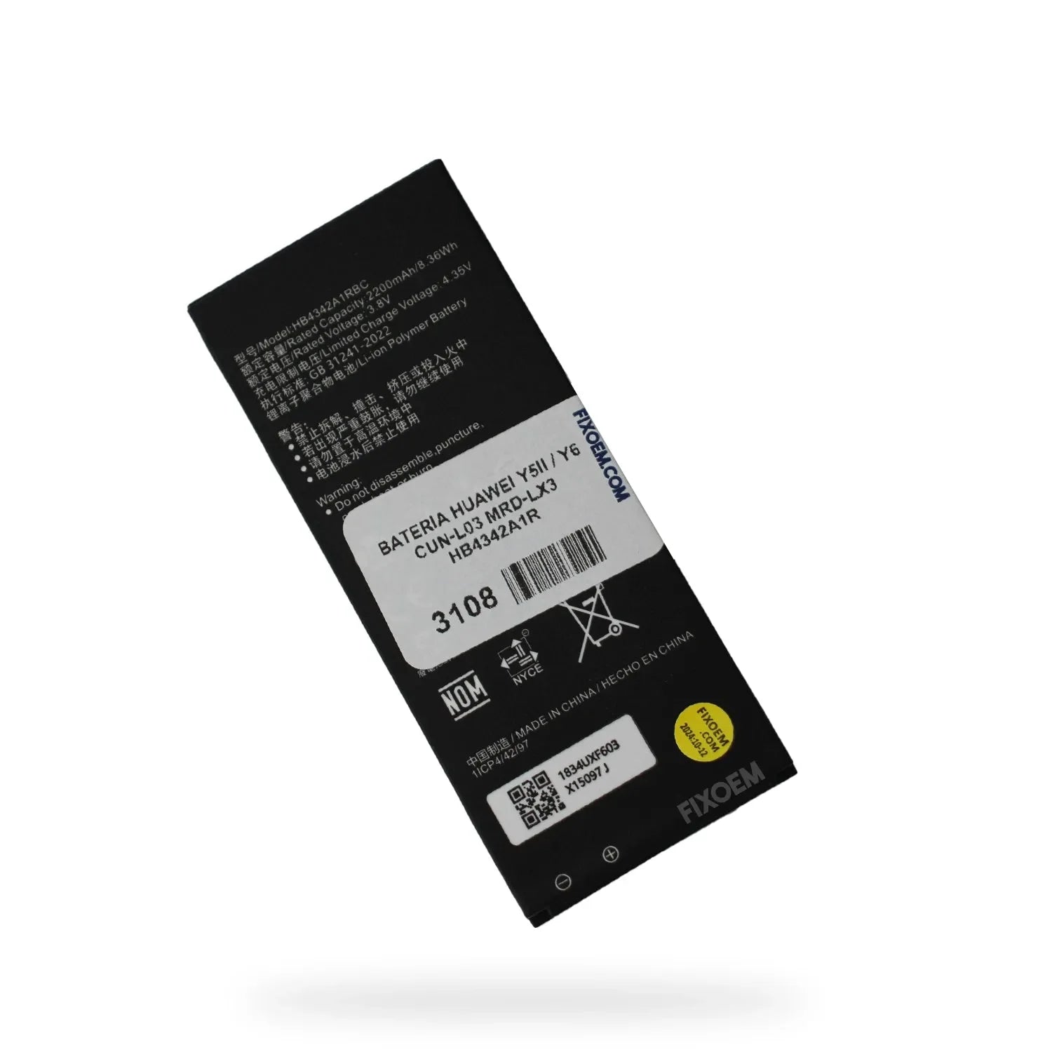 Bateria Huawei Y5Ii / Y6 Cun-L03 Mrd-LX3 Hb4342A1Rbc. |+5,000 reseñas 4.9/5 | recibe express 2 días