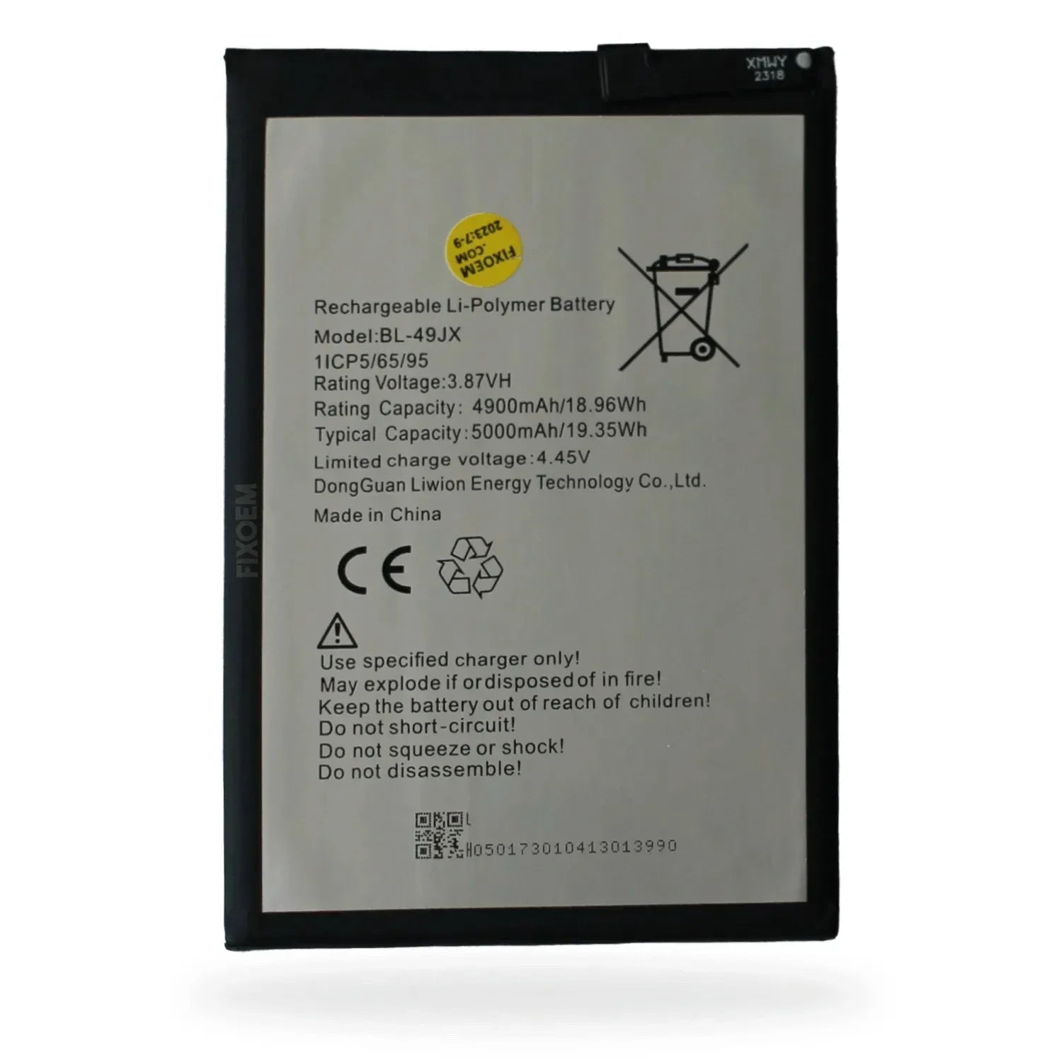Bateria Infinix Hot 30 / Infinix Zero 5G / Infinix Note 10 Pro / Infinix Note 11 Pro / Infinix Note 11s BL-49JX |+5,000 reseñas 4.9/5 | recibe express 2 días