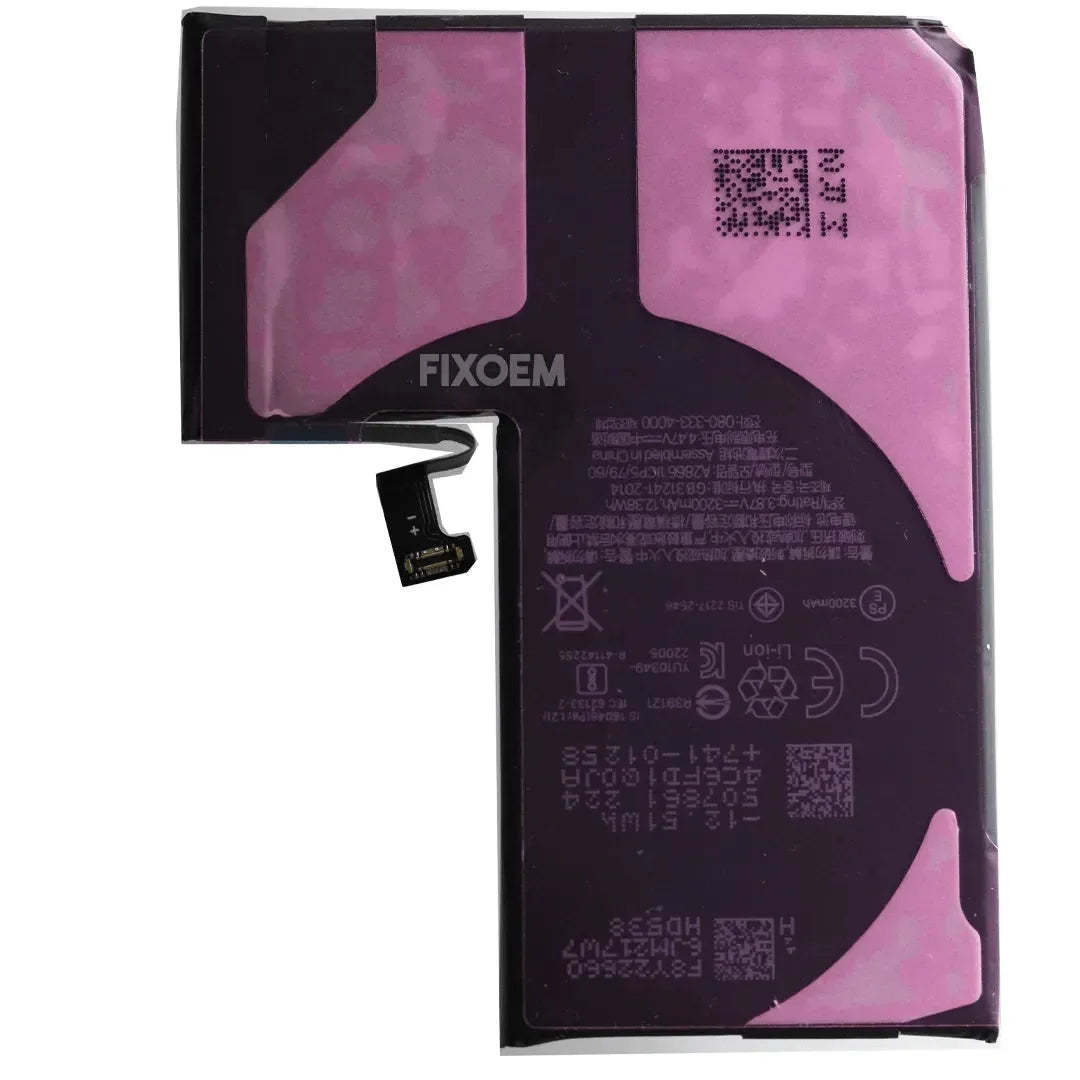 Bateria Iphone 14 Pro A2866 A2650 A2889 A2890 |+5,000 reseñas 4.9/5 | recibe express 2 días