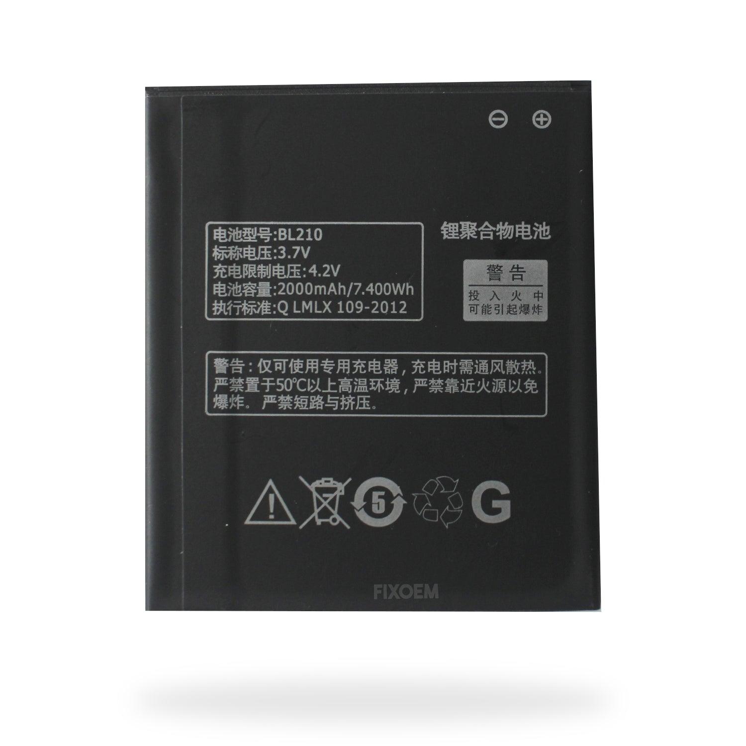 Bateria Lenovo A656 A658 S820 BL210 |+2,000 reseñas 4.8/5 ⭐