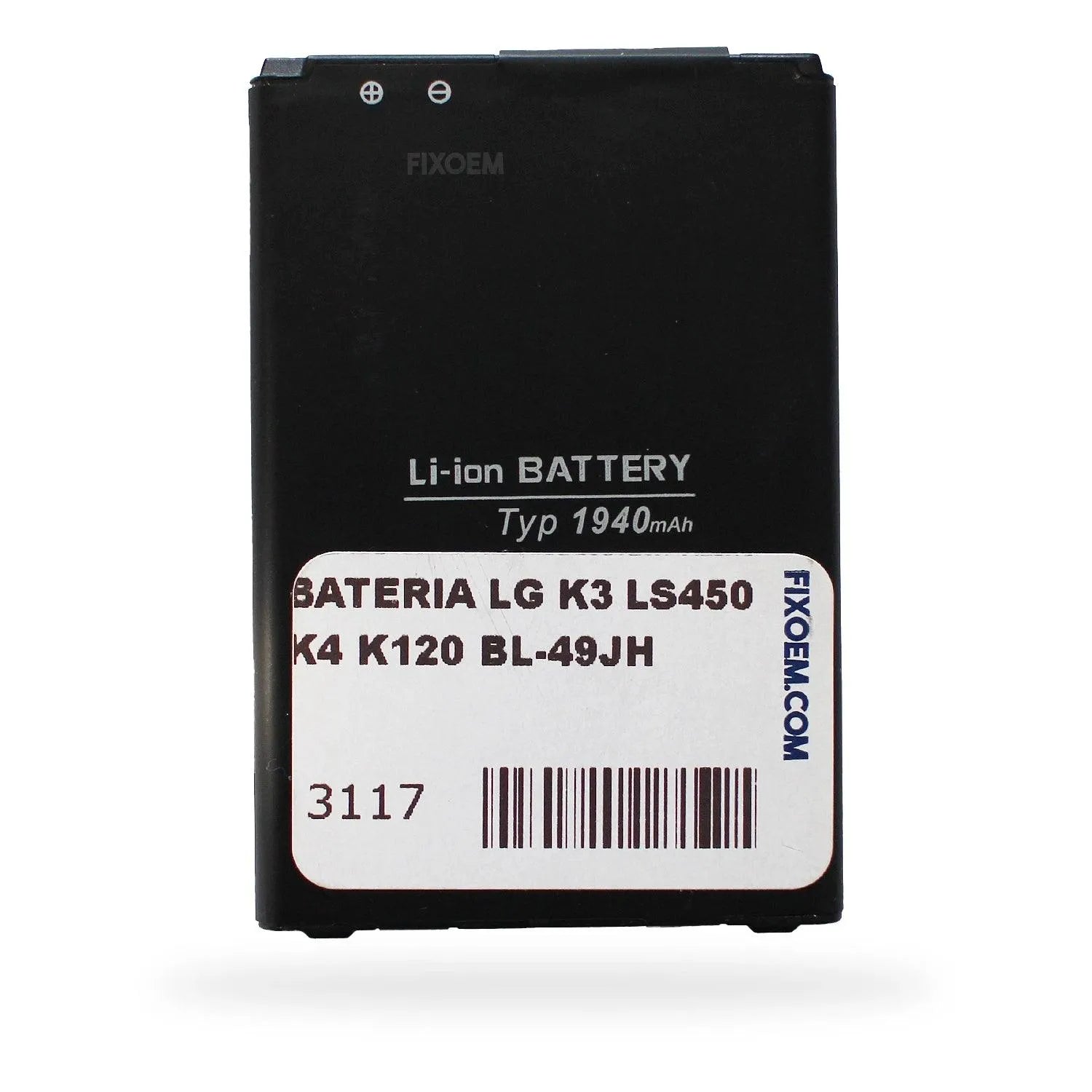 Bateria Lg K3 Ls450 / K4 Ls450 K120 Bl-49Jh. |+2,000 reseñas 4.8/5 ⭐