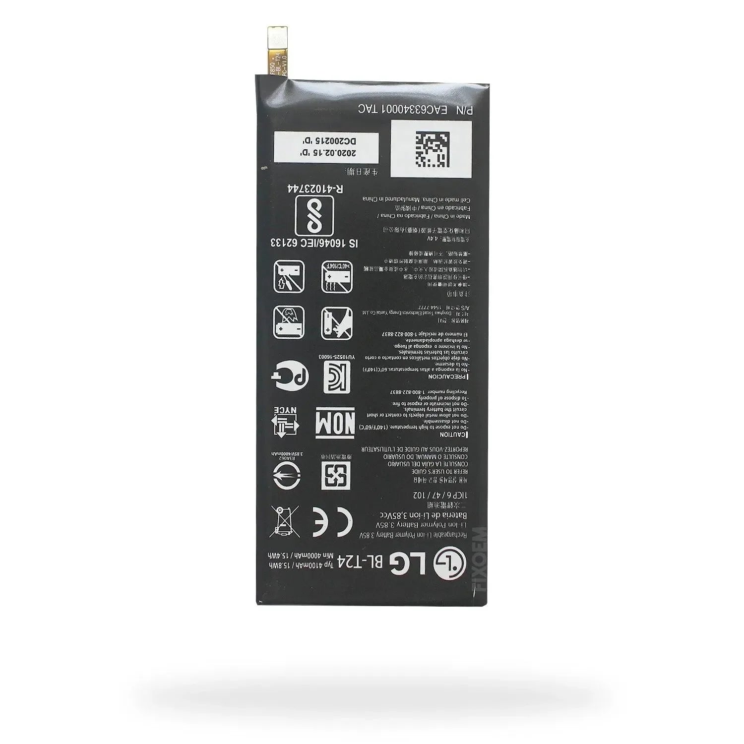 Bateria Lg X Power Lg-k220 Bl-T24. |+5,000 reseñas 4.9/5 | recibe express 2 días