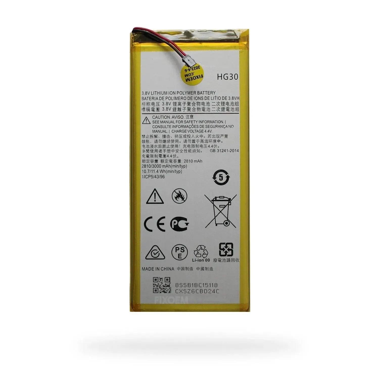 Bateria Moto G6 Xt1925-2/ Moto G5S Plus Xt1806 Hg30 |+5,000 reseñas 4.9/5 | recibe express 2 días
