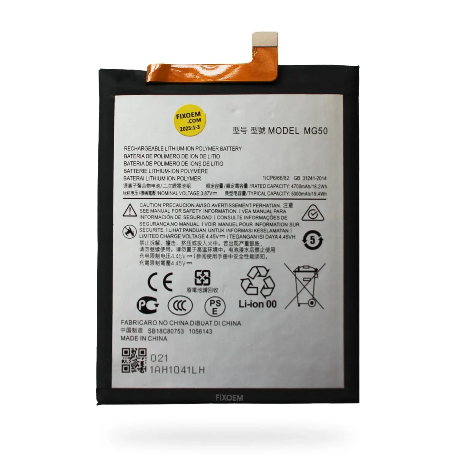 Bateria Moto G9 Plus Xt2087 Mg50. |+5,000 reseñas 4.9/5 | recibe express 2 días