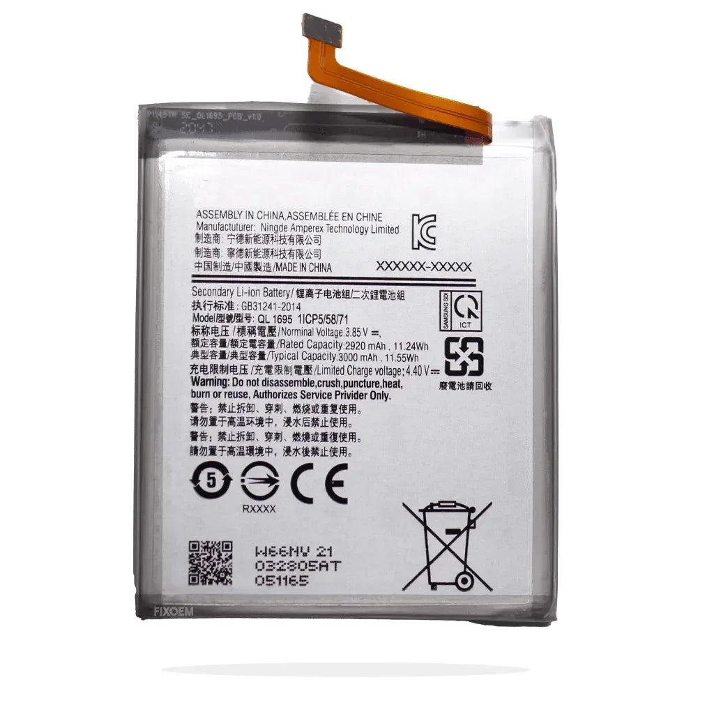 Bateria Samsung A01 Sm-A015M / A02 Core Sm-A022M Ql1695 |+5,000 reseñas 4.9/5 | recibe express 2 días