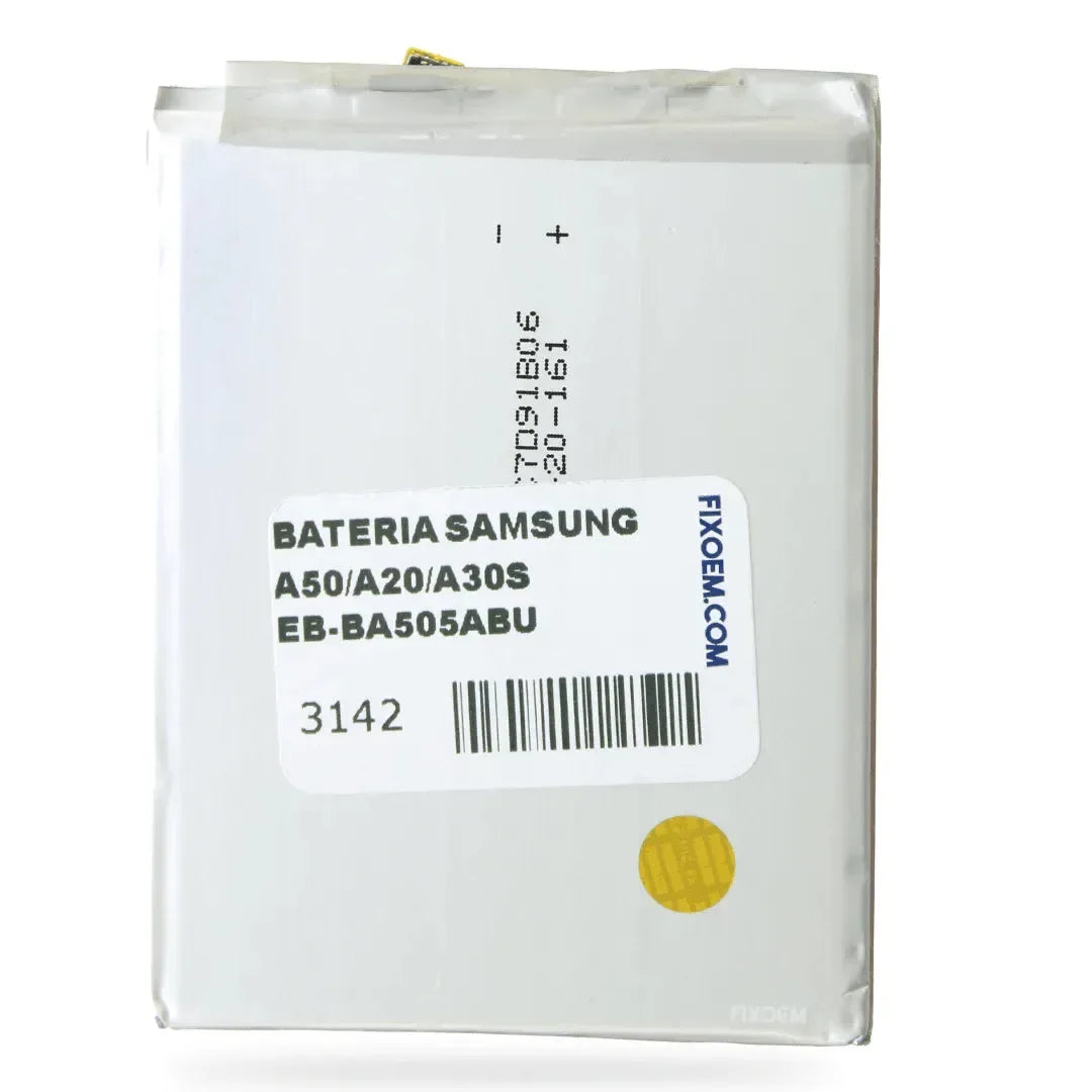 Bateria Samsung A50 / A20 / A30S / A30 / A50S Sm-A505F Sm-A205F Sm-A307FN Sm-A307G Sm-A305F Sm-A507FN Eb-Ba505Abu |+5,000 reseñas 4.9/5 | recibe express 2 días