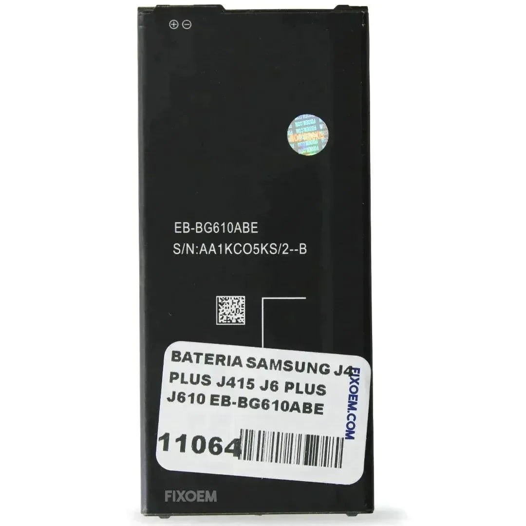 Bateria Samsung J4 Plus / J6 Plus / J7 Prime Sm-J610 Sm-j415 Sm-J410F Sm-g610f Eb-Bg610Abe |+5,000 reseñas 4.9/5 | recibe express 2 días