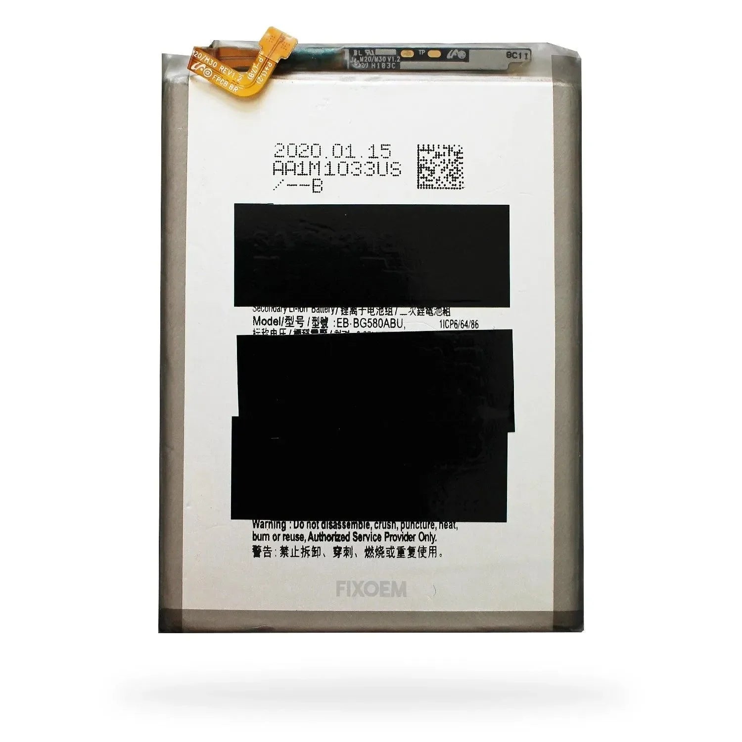 Bateria Samsung M20 Sm-M205 Eb-Bg580Abu. |+5,000 reseñas 4.9/5 | recibe express 2 días