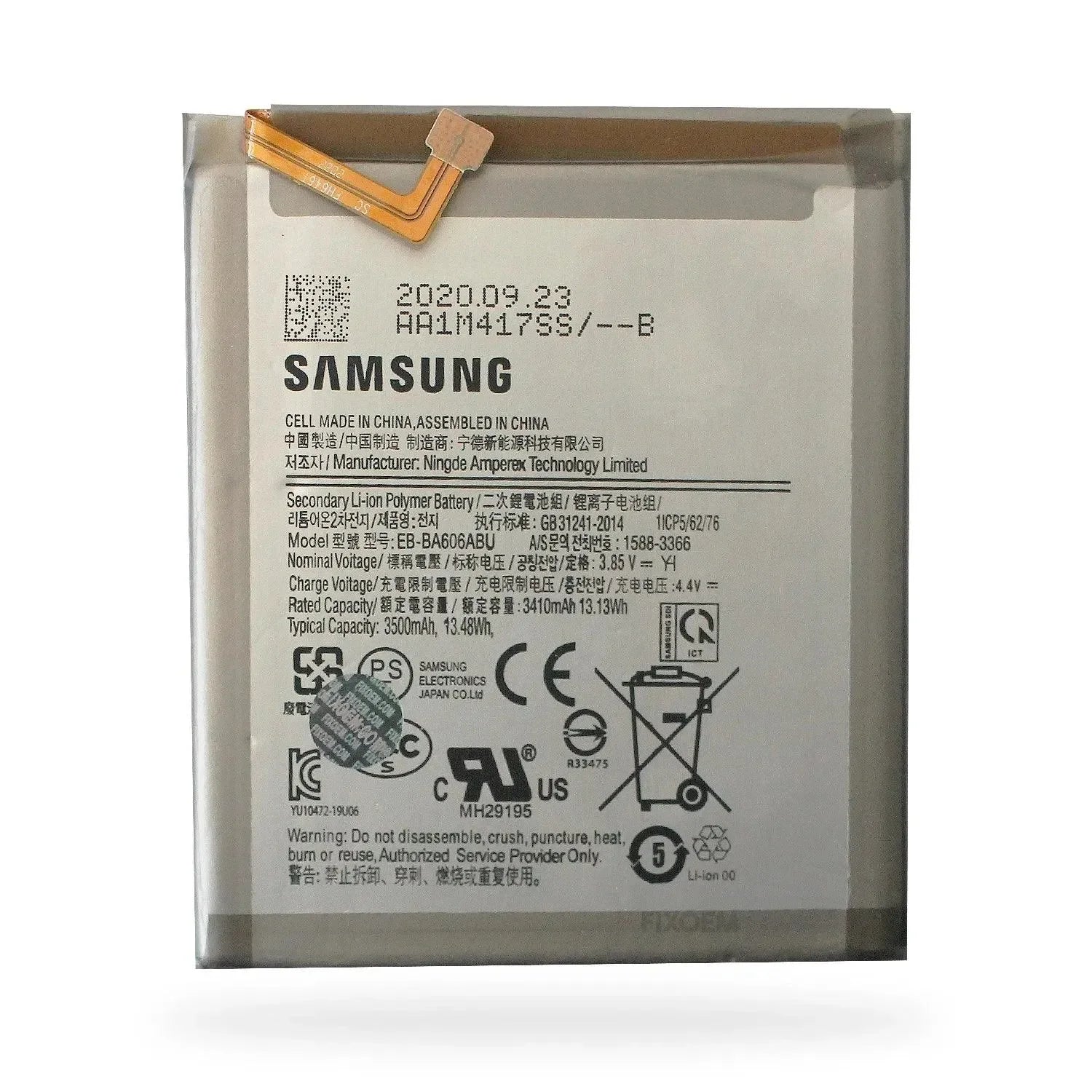 Bateria Samsung M40 / A60 Sm-M405F Sm-A606 Eb-A606Abu. |+5,000 reseñas 4.9/5 | recibe express 2 días