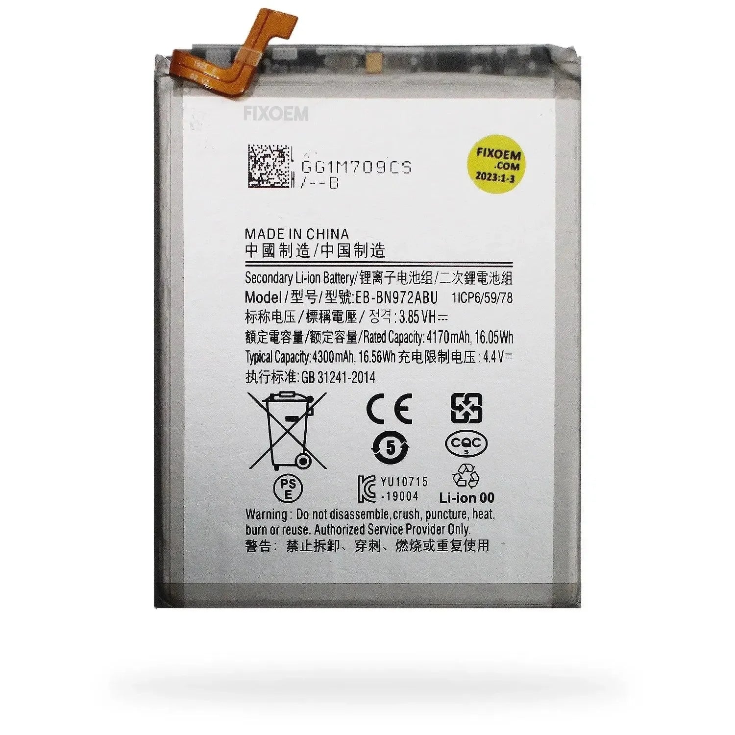 Bateria Samsung Note 10 Plus Sm-N975 Eb-Bn972Abu. |+5,000 reseñas 4.9/5 | recibe express 2 días