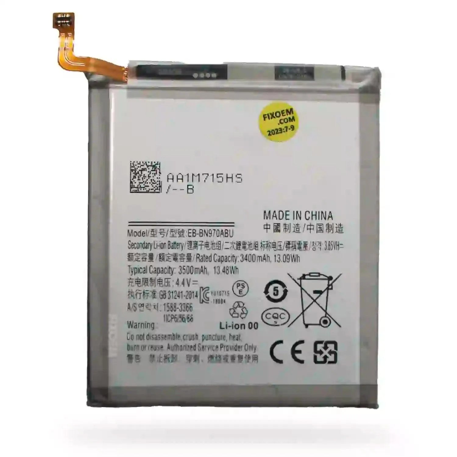 Bateria Samsung Note 10 Sm-N970U Eb-Bn970Abu. |+2,000 reseñas 4.8/5 ⭐