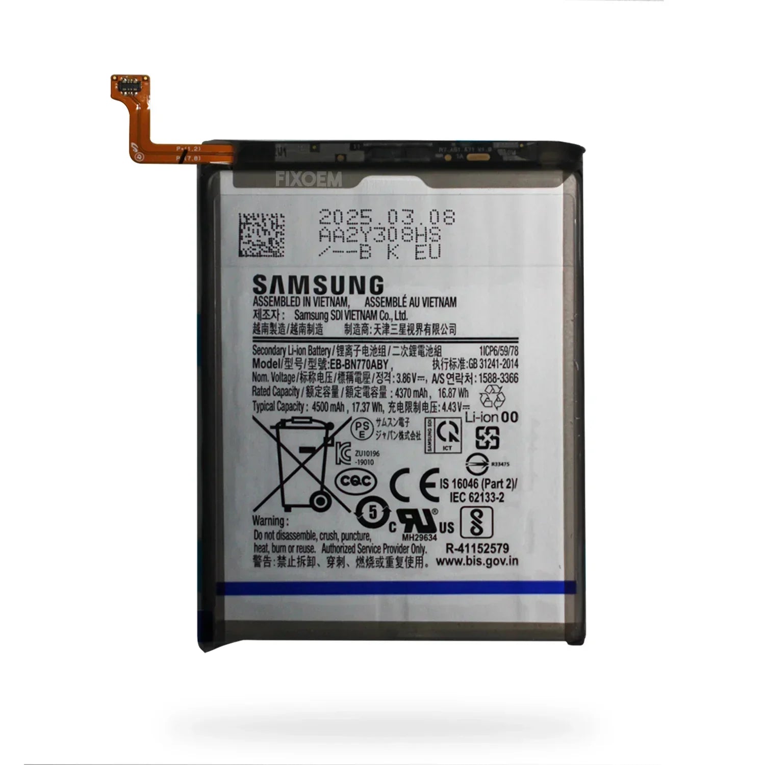 Bateria Samsung Orifginal Note 10 Lite
